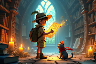 illustrate and design an engaging children book or picture book