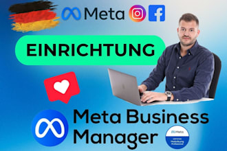 set up your meta business suite manager deutsch facebook und instagram