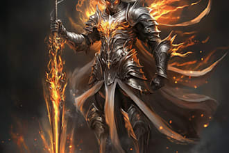 design character art for you in star wars, video games, or fantasy