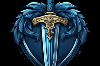 do mythical beasts, monsters, fantasy logo or illustrations