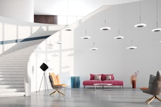 3d presentation pack interior, virtual product studio scene,3d stage,vray render