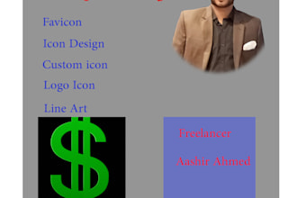 create best favicon or 3d icon for you in 6 hours