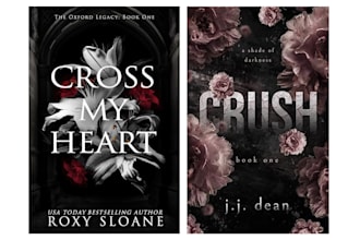 do dark romance book cover, crime, horror, thriller and young adult book cover