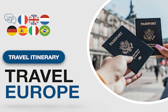 plan you a personalized itinerary in italy and europe