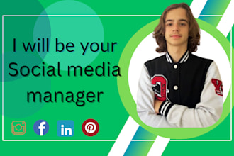 be your dedicated social media manager,boost your presence