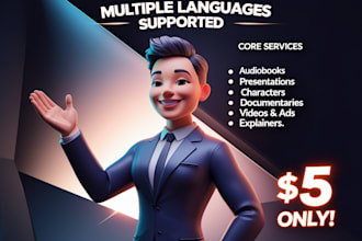 create realistic ai voice overs using advance ai