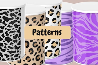do seamless animal skin, textile, or pattern design