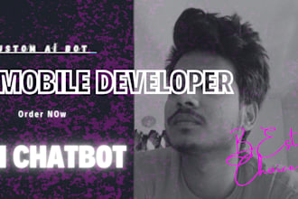 develop ai chatgpt mobile app ai saas app ai chatbot ai software