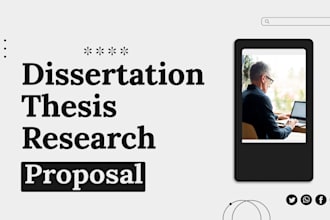 do methodology research, phd proposal, capstone papers, dissertations any field