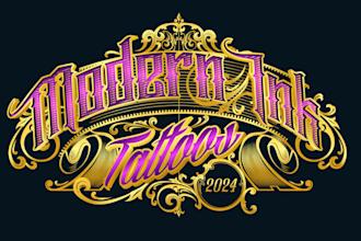 design logo for tattoo studio and tattoo artist