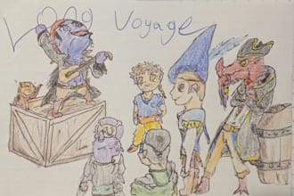 draw your character of choice as a chibi