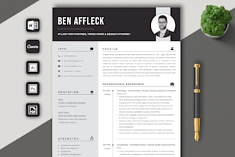 professional resume design or cv layout, write, edit, update, redesign, rewrite