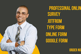 create jotform google cognito online form surveys typeform