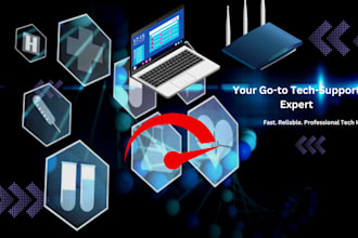 provide tech support with a focus on network and website security
