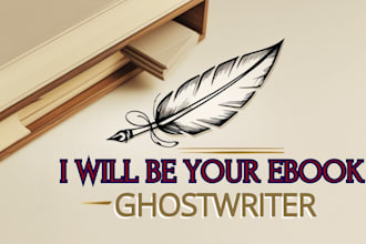 do fiction ebook ghostwriting any genre