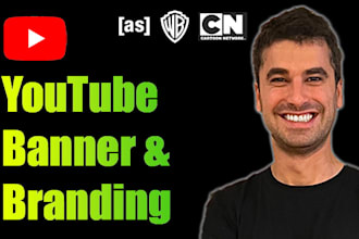 create your youtube banner and visual identity