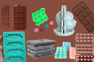 do 3d mold design chocolate design injection mold plastic mold silicone mold