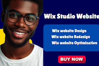 do a wix studio website, wix website and wix website redesign, wix website