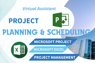 do I will create ms project, gantt chart, project charter, risk ,management and