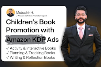 do childrens book promotion with amazon KDP ads
