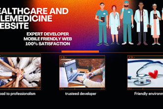 develop telemedicine medical mobile app, healthcare app, telemedicine app