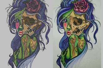 professional embroidery digitizing 17 years of experience