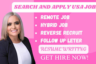 search and apply USA jobs remote onsite hybrid job application reverse recruit