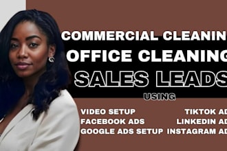 commercial cleaning leads office cleaning leads facebook ads google ads video