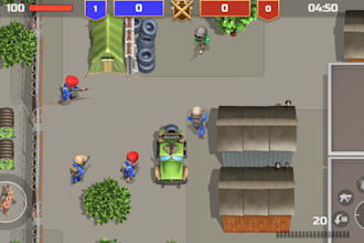 design online multiplayer action shooting game for web, mobile, vfx close combat