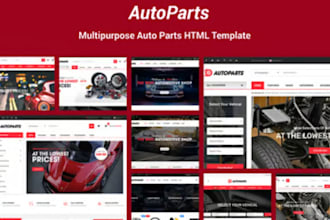 design car accessories shopify store, automobile store, auto part shopify store