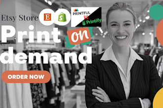 setup etsy shop stan store,etsy digital products design etsy print on demand SEO