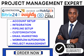 do construction crm hubspot zendesk sell bitrix24 insightly zoho integration