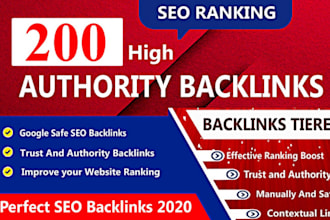 build high quality shopify backlinks for better google ranking, domain authority
