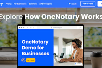 design notary lawyer law firm notary landing page notary lawyer lawfirm website