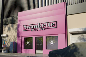 do shop front, 3d signage, storefront, signboard, yard sign, outdoor signage