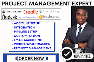 setup construction crm creatio sharpspring activecampaign freshsales flodesk