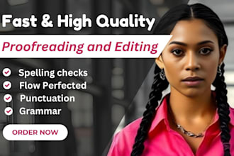 proofread and edit your writing fast