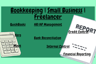 do bookkeeping services for small business and freelancer