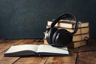 do high quality audiobook narration, editing, and mastering for acx standard