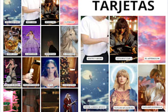 personalizaré una lotería de taylor swift con easter eggs y referencias Únicas