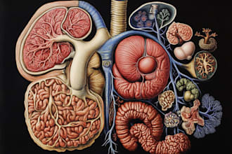 do anatomy, medical and scientific illustrations and diagrams