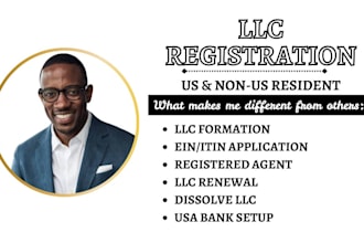 do usa llc registration llc for non resident dissolve llc amend llc ein tax id