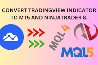convert tradingview pinescript to mt4 mt5 and ninjatrader 8
