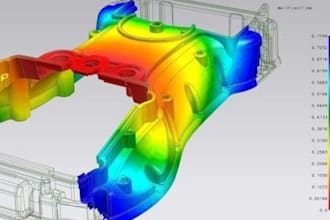 do fea cfd simulations on 3d models using ansys, solidworks, fusion 360 and stl