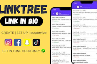 setup linktree, beacons ai biolink for your instagram, facebook tiktok account