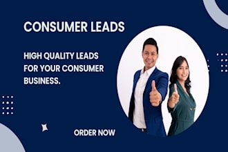 provide you fresh verified active consumer leads