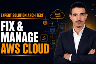 fix and manage your AWS cloud as your expert solution architect