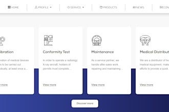 install any PHP HTML script on your hosting or vps server