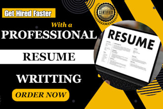 write a professional ats resume cover letter and linkedin profile