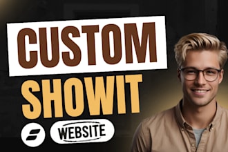 showit website design custom showit site responsive blog SEO mobile UI